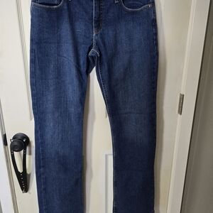Cinch Women's Boot Cut Jeans - Dark Blue Long